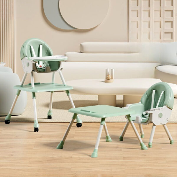 Scaun de masa 3in1 Glamvers COMODO Green - imagine 2