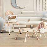 Scaun de masa 3in1 Glamvers COMODO Khaki - imagine 2