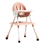 Scaun de masa 3in1 Glamvers COMODO Pink