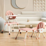 Scaun de masa 3in1 Glamvers COMODO Pink - imagine 2