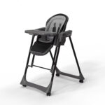 Стульчик-качели 2-в-1 Kidilo SELESTA Black