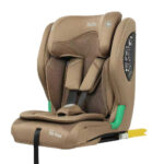 Scaun auto pliabil 76-150 cm Kidilo CASSIO Isofix Khaki