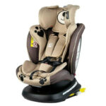 Scaun auto 0-36 kg Kidilo TEDDY Isofix Brown - imagine 2