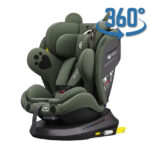 Scaun auto 0-36 kg Kidilo TEDDY Isofix Green
