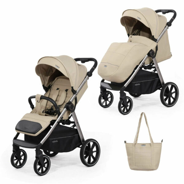 Carucior pentru copii Glamvers JULIA Khaki - imagine 2