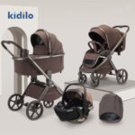 Carucior 3-in-1 Kidilo ISABELLA LUX Brown - imagine 4