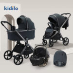 Carucior 3-in-1 Kidilo ISABELLA LUX Grey - imagine 3