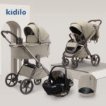 Carucior 3-in-1 Kidilo ISABELLA LUX Light Coffee - imagine 4