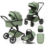 Carucior 3in1 Glamvers VICTORIA Green - imagine 2