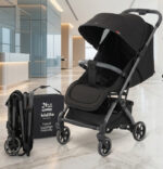 Коляска прогулочная Kidilo Premium Travel Black — изображение 4