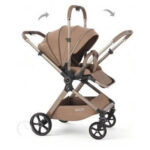 Коляска с перекидной ручкой Kidilo CAMILA Camel — изображение 2