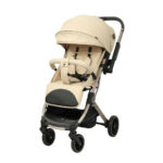 Cărucior cu mâner revirsibil Kidilo MARIO Beige - imagine 2