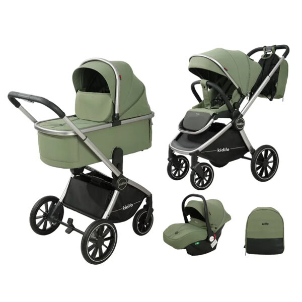 Carucior 3in1 Kidilo SINDY Green - imagine 2