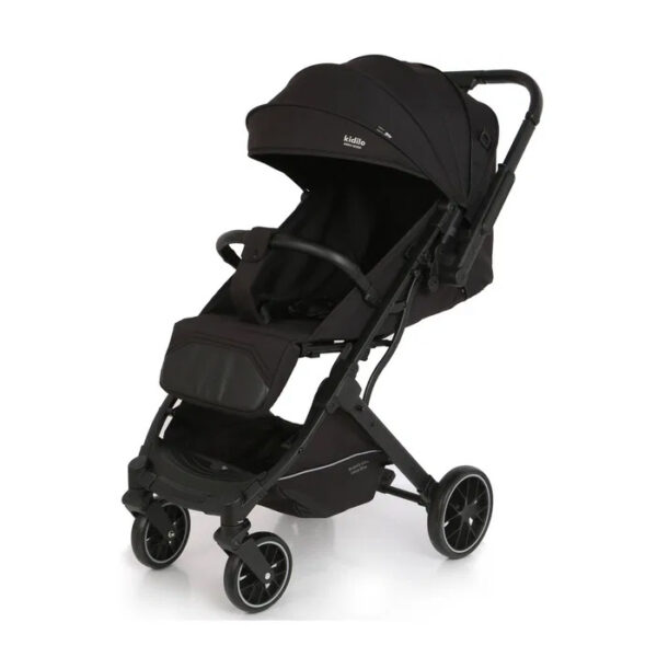 Cărucior cu mâner revirsibil Kidilo NURI Black - imagine 2