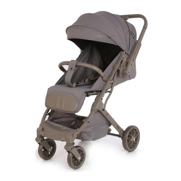 Cărucior cu mâner revirsibil Kidilo NURI Grey - imagine 2