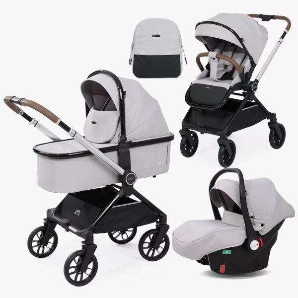 Коляска 3в1 Glamvers MOLLY Light Grey — изображение 2