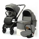 Коляска 3в1 Kidilo DINA Luxe Grey
