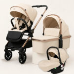Коляска 3в1 Kidilo DINA Luxe Beige