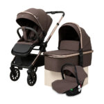 Коляска 3в1 Kidilo DINA Luxe Dark Brown