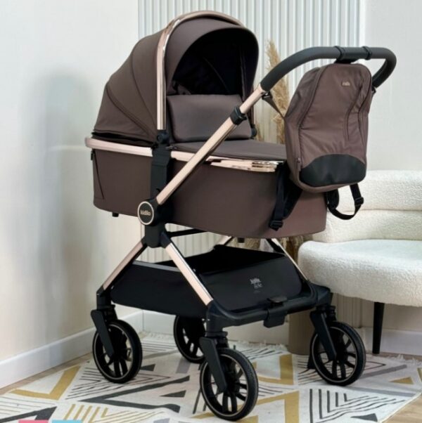Коляска 3в1 Kidilo DINA Luxe Dark Brown — изображение 3