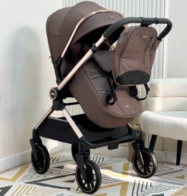 Коляска 3в1 Kidilo DINA Luxe Dark Brown — изображение 4
