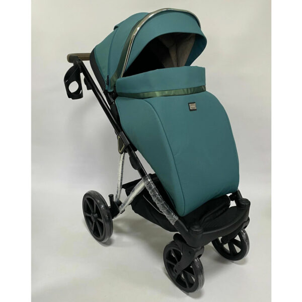 Carucior 3-in-1 Kidilo MILENA Dark Green - imagine 3