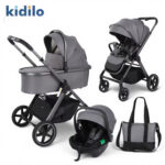 Carucior 3in1 Kidilo LUISA Grey - imagine 2