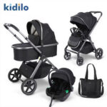 Коляска 3в1 Kidilo LUISA Black — изображение 2