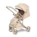 Cărucior cu mâner revirsibil Kidilo DARIO Beige