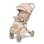 Cărucior cu mâner revirsibil Kidilo DARIO Beige - imagine 2