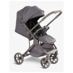 Cărucior cu mâner revirsibil Kidilo DARIO PLUS Grey - imagine 3
