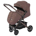 Cărucior cu mâner reversibil Kidilo BENITO Coffee