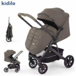 Прогулочная коляска с перекидной ручкой Kidilo BENITO Dark Green — изображение 2