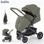 Прогулочная коляска с перекидной ручкой Kidilo BENITO Green — изображение 2