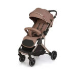 Cărucior cu mâner revirsibil Kidilo RUFO Khaki - imagine 2