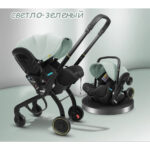 Carucior-scaun auto MAX Green - imagine 2