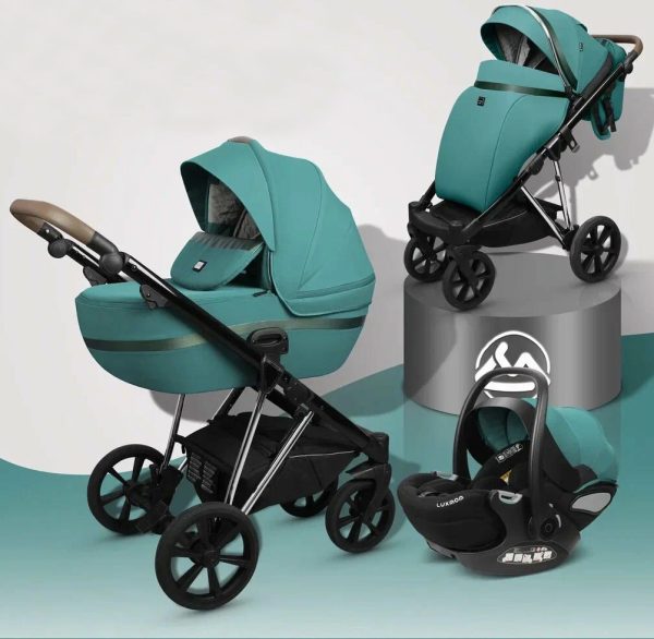 Carucior 3-in-1 Kidilo MILENA Green - imagine 2
