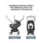 Прогулочная коляска-автолюлька Kidilo TOMMI Beige — изображение 7
