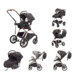 Коляска 3-в-1 Kidilo LUXURY Black — изображение 3