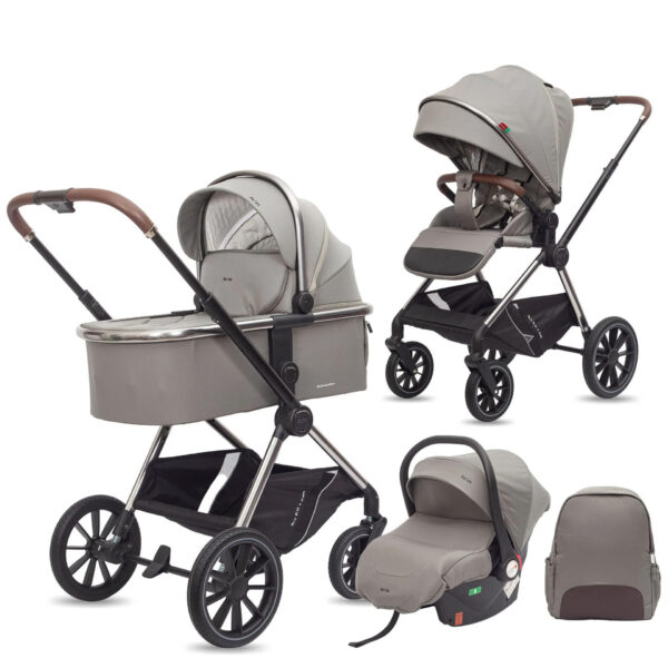 Коляска 3-в-1 Kidilo LUXURY Grey — изображение 2