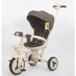 Tricicleta ultrapliabila Kidilo ENZO Brownis White