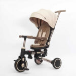 Tricicleta ultrapliabila Kidilo TITO Beige
