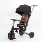 Tricicleta ultrapliabila Kidilo TITO Black