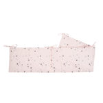 Защитный бортик в детскую кроватку Bear with me Pink