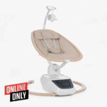 Șezlong-leagan electronic Kikkaboo BeeMoove Beige