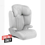 Scaun auto i-SIZE 100-150 cm Kikkaboo i-Raise Light Grey