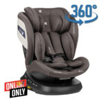Scaun auto 40-150 cm  Kikkaboo i-CRUISE i-Size Isofix Brown