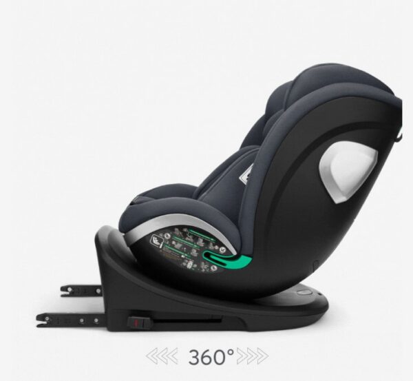 Scaun auto 40-150 сm Kikkaboo i-Drive i-SIZE Light Grey - imagine 3