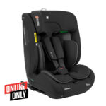 Scaun auto 76-150 cm Kikkaboo i-FLIT ISOFIX Black