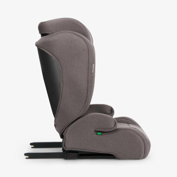 Автокресло 100-150 см Kikkaboo i-Stand i-SIZE ISOFIX Brown — изображение 3
